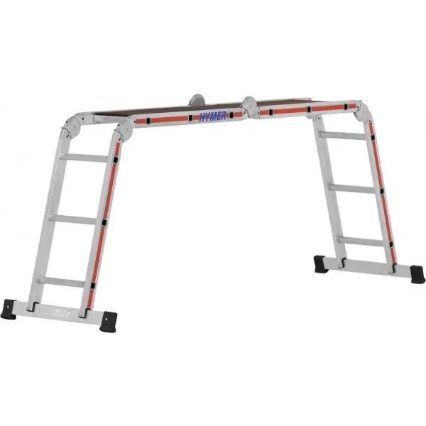 Žebřík univerzální kloubový 4 dílný 4x4 Hymer