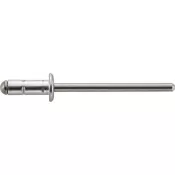 Vicerozsahovy trhaci nyt hlinik/VA plocha kulata hlava 4,8x15mm GESIPA bal. 500ks