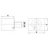 Předvalek 4hran VDI A1 30x85mm FORTIS
