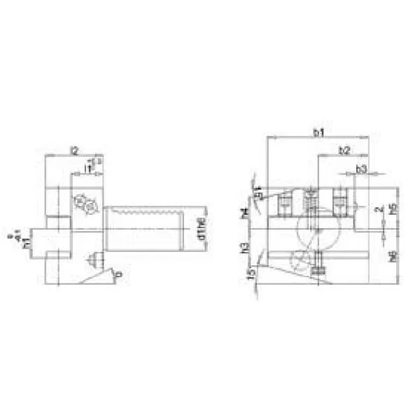 Držák na nástroje VDI radiální levý B2 30x20mm FORTIS
